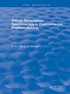 cover image of Diffuse Reflectance Spectroscopy Environmental Problem Solving